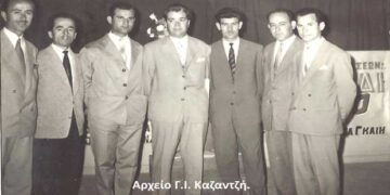 Συντελεστές ενδιαφέρουσας διάλεξης, στον κινηματογράφο “ΖΩΡΣ”, το 1959 – Από τη στήλη του κ. Γ. Καζαντζή στον Παλμό 06/1/2021