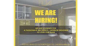 Αρχιτεκτονικό γραφείο στην Πτολεμαΐδα  αναζητεί αρχιτέκτονα/ισα ή αρχιτέκτονα εσωτερικού χώρου για απασχόληση