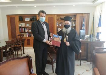 Στον Αντιπεριφερειάρχη Καστοριάς ο Σεβασμιώτατος Μητροπολίτης Γρεβενών κ. Δαβίδ