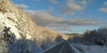 Η κατάσταση στο οδικό δίκτυο της Δυτικής Μακεδονίας- Που χρειάζονται αλυσίδες