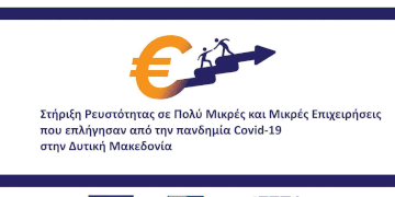 Πρώτη (1) Τροποποίηση της Αναλυτικής Πρόσκλησης της Δράσης «Στήριξη Ρευστότητας σε Πολύ Μικρές και Μικρές Επιχειρήσεις που επλήγησαν από την πανδημία Covid-19 στην Δυτική Μακεδονία» του ΕΠ-ΠΔΜ, ΕΣΠΑ 2014-2020