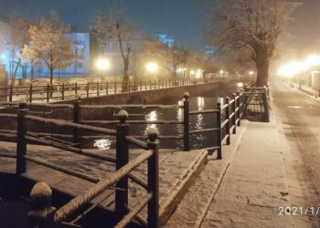 Η πόλη της Φλώρινας στα λευκά!