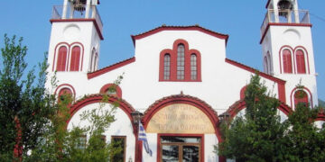 Εορτασμός του πανηγυρίζοντα ιερού ναού Αγίου Διονυσίου εν Ολύμπω στο Βελβεντό