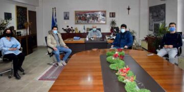 Συνάντηση του Αντιπεριφερειάρχη Φλώρινας Ιωάννη Κιοσέ με τον συντονιστή του ΕΟΔΥ στη Δυτική Μακεδονία Ιορδάνη Ρωμιόπουλο