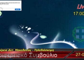 Η ηλεκτρονική πλατφόρμα τηλεδιάσκεψης “έκοψε” το Περιφερειακό Συμβούλιο