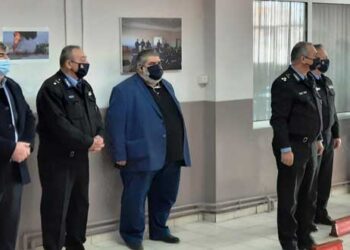 Στην τελετή ορκωμοσίας νέων Πυροσβεστών της Σχολής Πτολεμαΐδας, παραβρέθηκε ο Δήμαρχος Εορδαίας Παναγιώτης Πλακεντάς. Συνάντηση με τον Υπαρχηγό του Πυροσβεστικού Σώματος