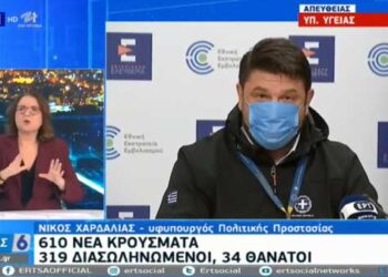 Η απάντηση Χαρδαλιά στους Αυτοδιοικητικούς και τις αιτιάσεις τους για τις αποφάσεις της Κυβέρνησης για τα lockdown – VIDEO