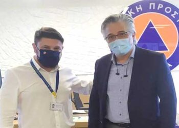 Συνάντηση Ζευκλή – Χαρδαλιά στην Γ.Γ. Πολιτικής Προστασίας: “Ο Δήμος αναμένει τις επόμενες κινήσεις της για να επανέλθει ο δήμος μας σε κανονικούς ρυθμούς όσον το δυνατό γρηγορότερα”