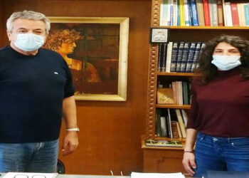 Επίσκεψη της Πρωταθλήτριας Ελλάδος στο Έπταθλο Στέλλας Τζικανούλα στον Αντιπεριφερειάρχη Κοζάνης