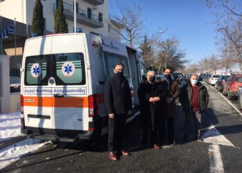 Ιωαννίδης Α.Ε.: Δωρεά ενός υπερσύγχρονου ασθενοφόρου στο ΕΚΑΒ