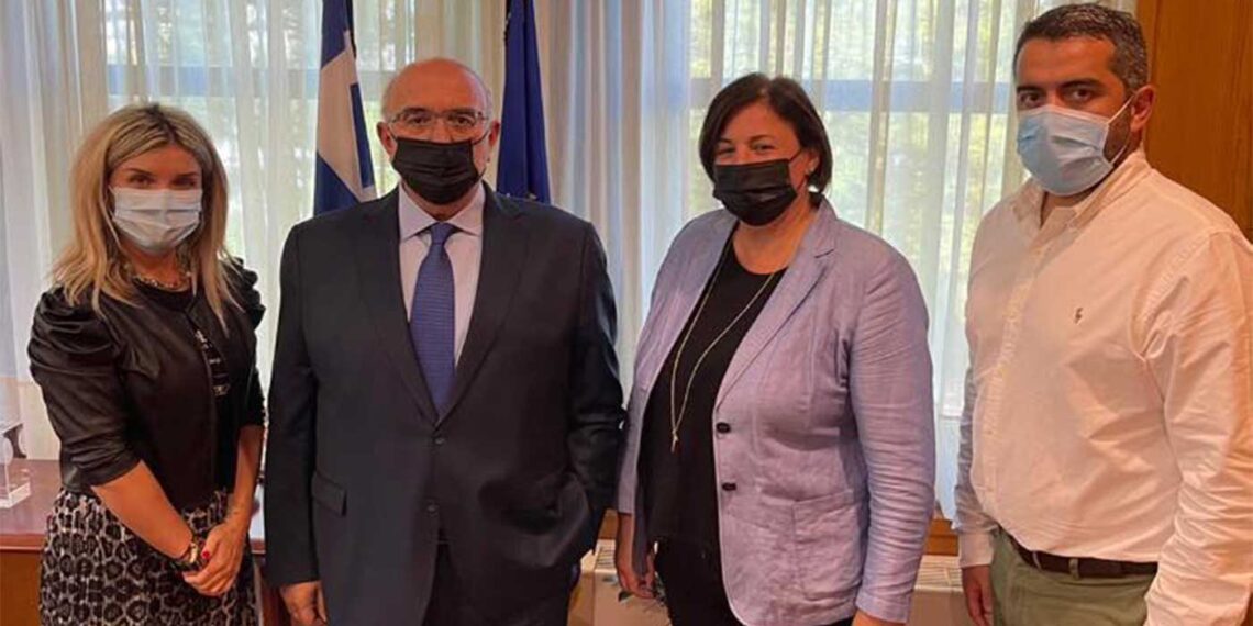 Συνάντηση της Γραμματείας Ποιότητας Ζωής και Εθελοντισμού της ΝΔ με τον Υφυπουργό Μ. Παπαδόπουλο για θέματα εκπαίδευσης σε πρώτες βοήθειες