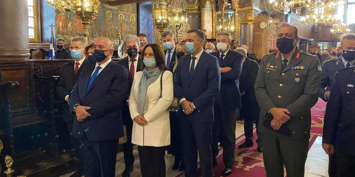 Πανηγυρική Θεία Λειτουργία στον Μητροπολιτικό Ιερό Ναό Αγ. Νικολάου για την επέτειο Απελευθέρωσης της Κοζάνης