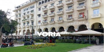 Θεσσαλονίκη: Φώτα και θερμάστρες τέλος στους εξωτερικούς  χώρους των καφέ της Αριστοτέλους