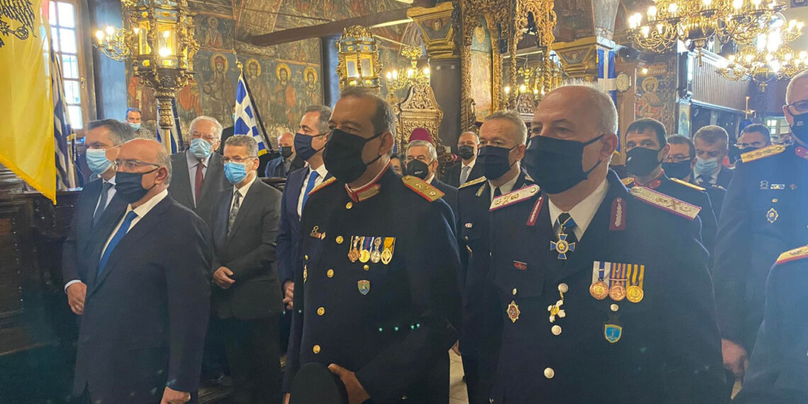 Η επίσημη δοξολογία για την επέτειο της 28ης Οκτωβρίου στον Ι.Μ.Ν. του Αγίου Νικολάου στην Κοζάνη