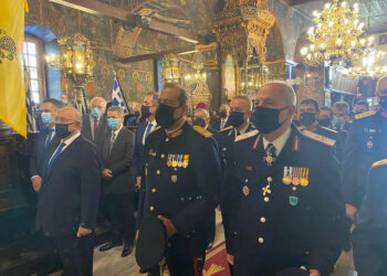 Η επίσημη δοξολογία για την επέτειο της 28ης Οκτωβρίου στον  Ι.Μ.Ν. του Αγίου Νικολάου στην Κοζάνη