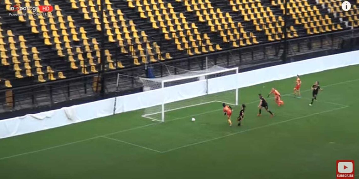 Φάσεις και γκολ από το παιχνίδι Άρης Θεσσαλονίκης- Γ.Π.Ο. Καστοριάς για την Α΄ Εθνική Γυναικών