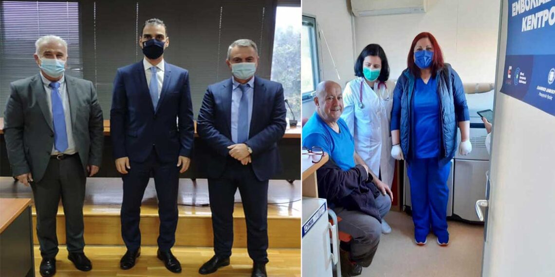 Μ. Θεμιστοκλέους από τη Φλώρινα: «Είναι συλλογική η ευθύνη να πείσουμε τον κόσμο να εμβολιαστεί» – Στο Νομό οι Κινητές Μονάδες Εμβολιασμού