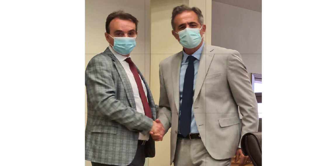 Συνάντηση του Βουλευτή Π.Ε. Κοζάνης Στάθη Κωνσταντινίδη με τον Γ.Γ. Πρωτοβάθμιας και Δευτεροβάθμιας Εκπαίδευσης και Ειδικής Αγωγής του Υπ. Παιδείας, κ. Κόπτση