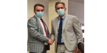 Συνάντηση του Βουλευτή Π.Ε. Κοζάνης Στάθη Κωνσταντινίδη με τον Γ.Γ. Πρωτοβάθμιας και Δευτεροβάθμιας Εκπαίδευσης και Ειδικής Αγωγής του Υπ. Παιδείας, κ. Κόπτση