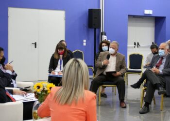 Συνάντηση εργασίας της ΝΔ με τον Υπουργό Εσωτερικών Μάκη Βορίδη και εκπροσώπους οργανώσεων και ιδρυμάτων για το σχέδιο νόμου για τον Εθελοντισμό