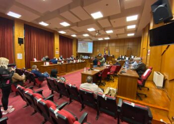 22 περιφερειακοί σύμβουλοι στην αίθουσα του Συμβουλίου – Με τηλεδιάσκεψη ο Περιφερειάρχης αλλά και αντιπεριφερειάρχες