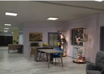 Περιήγηση με drone στο ανακαινισμένο Πνευματικό Κέντρο Πτολεμαΐδας