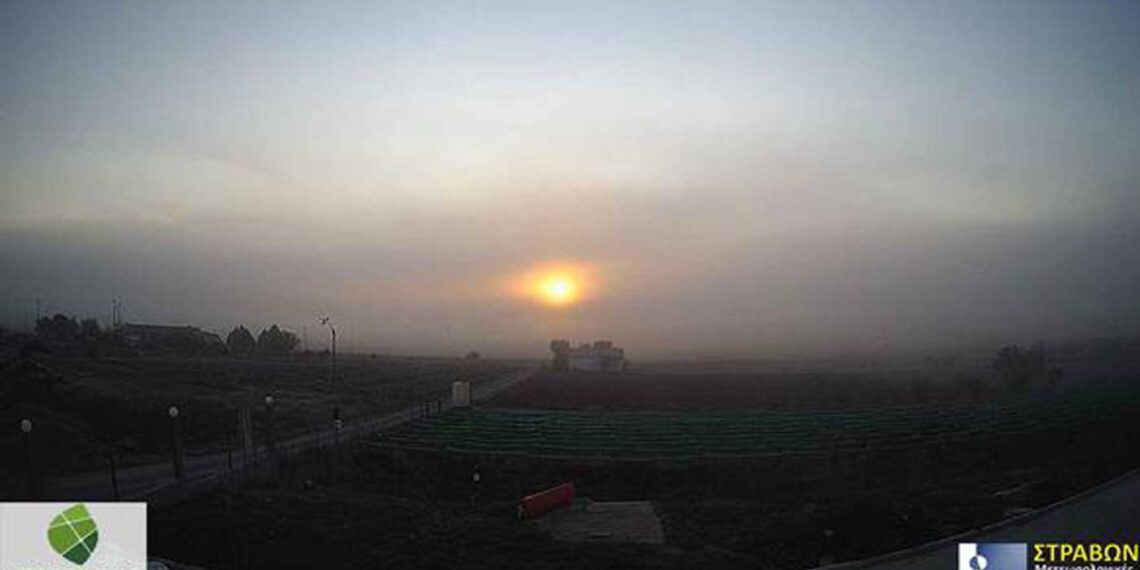 Παγετός σε πολλά τμήματα της περιφέρειας σήμερα Τετάρτη 27/10. -4,7 έδειξε το θερμόμετρο στην Βλάστη