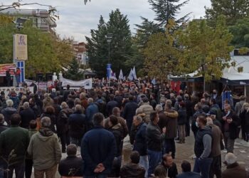 Νέες φωτογραφίες και VIDEO από το συλλαλητήριο ΓΕΝΟΠ- Συνδικάτων στην Πτολεμαΐδα