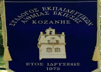 Ο Γ.Γ. της Δ.Ο.Ε. Σταύρος Πετράκης στην Έκτακτη Γενική Συνέλευση του Συλλόγου Εκπαιδευτικών ΠΕ Κοζάνης