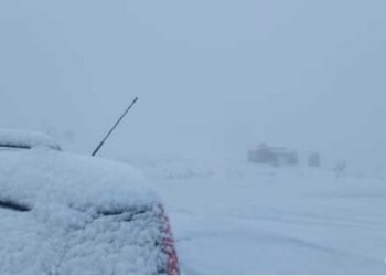 Ο χιονιάς ήρθε και στο χιονδρονικό κέντρο Βασιλίτσας δημιουργώντας μια όμορφη εικόνα