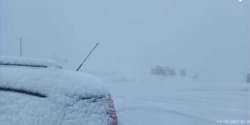 Ο χιονιάς ήρθε και στο χιονδρονικό κέντρο Βασιλίτσας δημιουργώντας μια όμορφη εικόνα