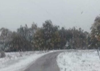 Ο πρώτος αποχιονισμός πραγματοποιείται στο Βίτσι