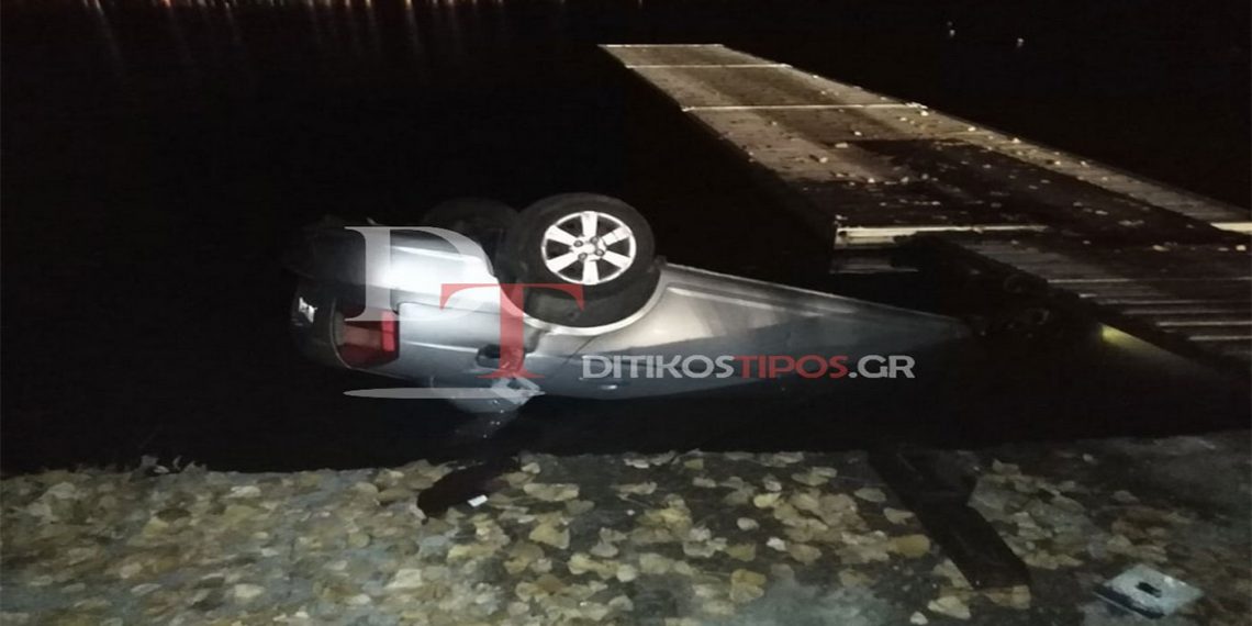 Καστοριά: Αυτοκίνητο με δύο επιβαίνοντες έπεσε την νύχτα στη λίμνη (φωτο)
