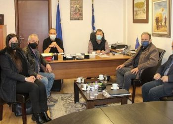 ”Συνάντηση εργασίας στο Δημαρχείο Αμυνταίου για την πορεία υλοποίησης του έργου των Open Mall – Ανοικτά Κέντρα Εμπορίου Δήμου Αμυνταίου”