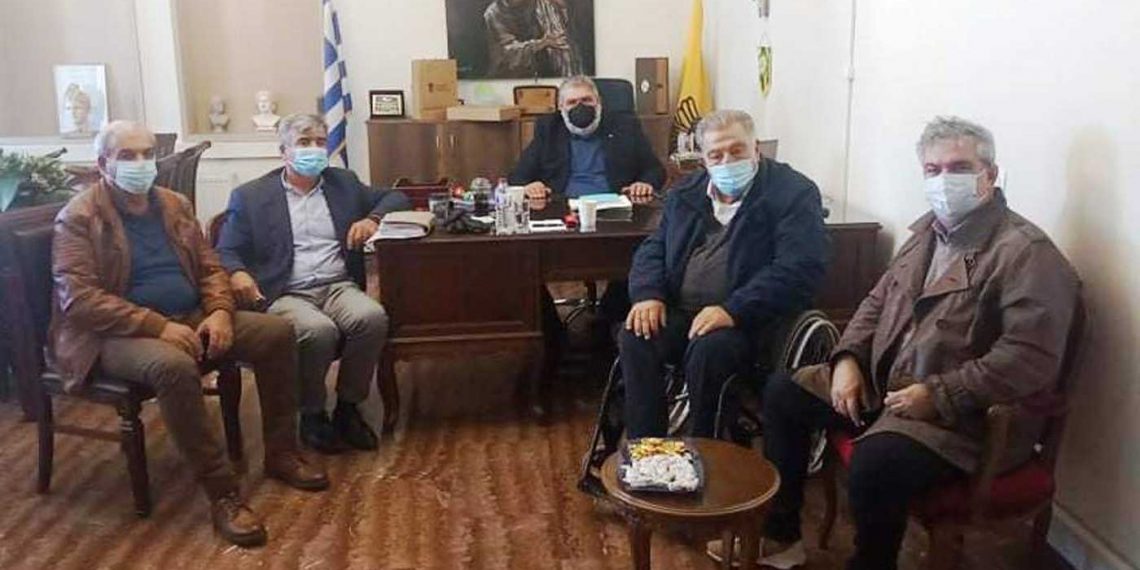 Συνάντηση του Δημάρχου Εορδαίας Παναγιώτη Πλακεντά με τον Πρόεδρο του Ομίλου Εταιρειών «Μηχανική» Πρόδρομο Εμφιετζόγλου