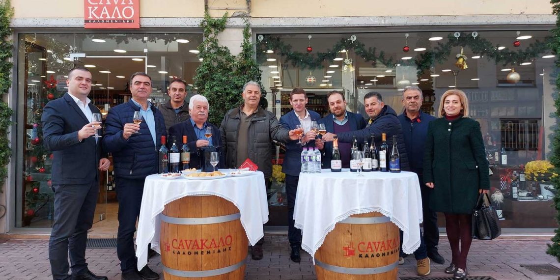 Επίσκεψη αντιπροσωπείας Δήμου Gasco Βοσνίας και Ερζεγοβίνης στην Κάβα Καλομενίδη στην Πτολεμαΐδα