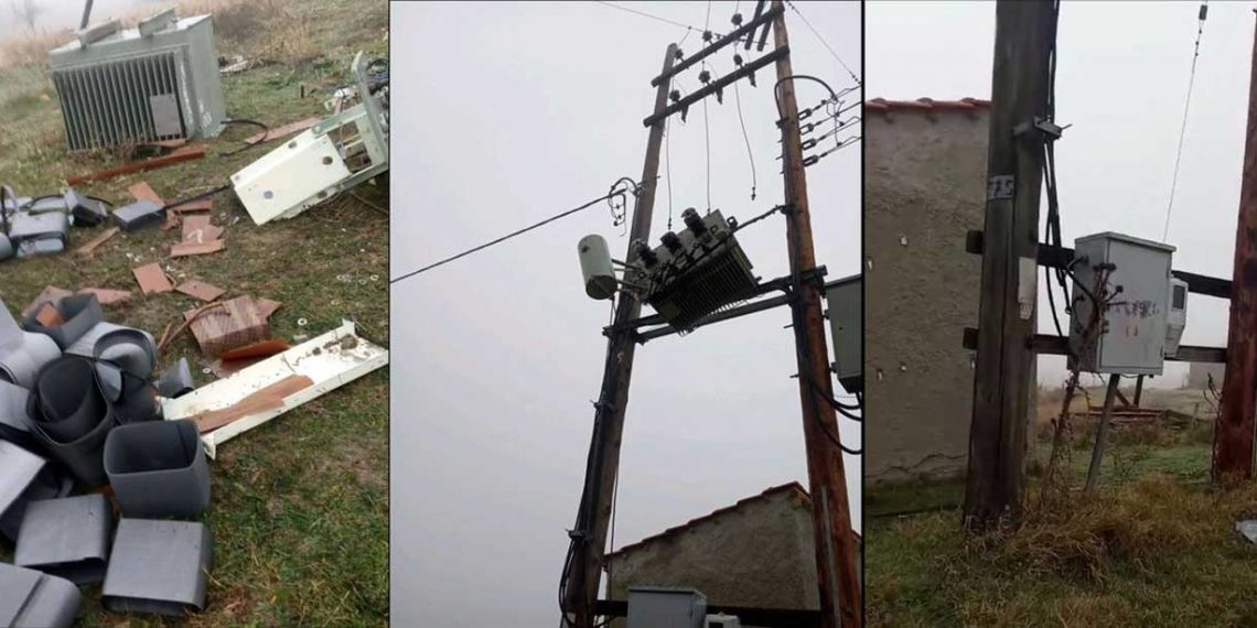 Άγνωστοι έκλεψαν μετασχηματιστές της ΔΕΗ στην περιοχή του Δροσερού