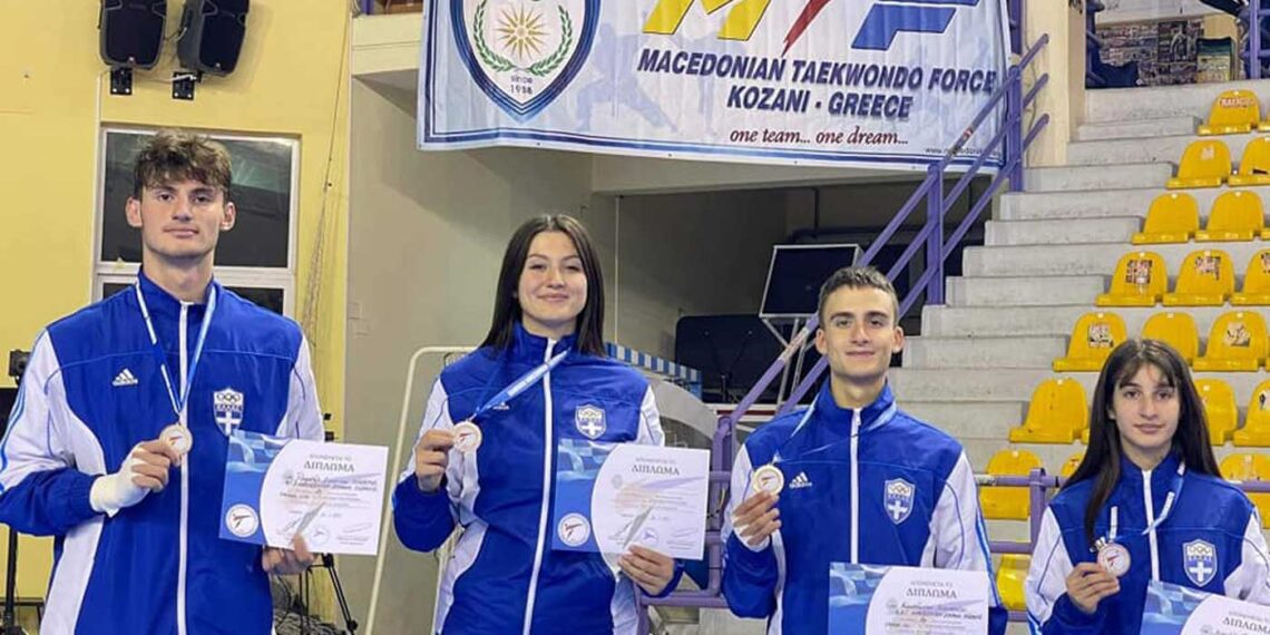 Μακεδονική Δύναμη: Στην 3η θέση ανάμεσα σε 145 σωματεία στο Πανελλήνιο Εφήβων- Νεανίδων