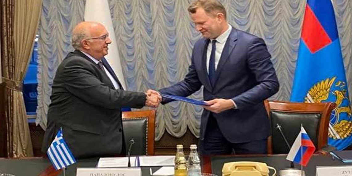 Στη Ρωσία ο Υφυπουργός Μ. Παπαδόπουλος – Πρωτόκολλο Συνεργασίας με τη Ρωσία στον τομέα των Μεταφορών