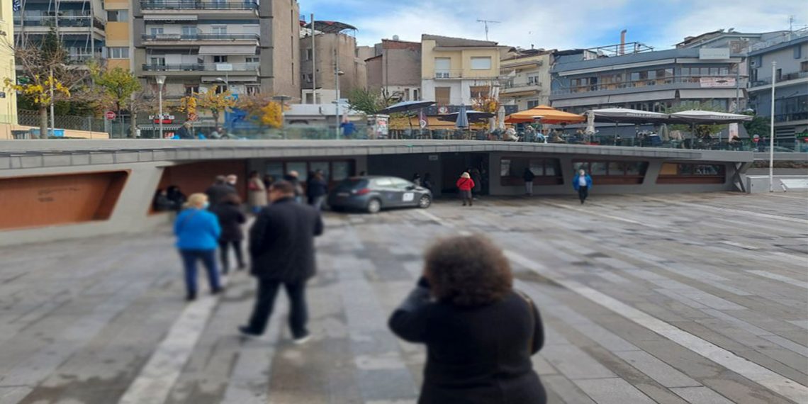 Δήμος Κοζάνης:  187 αρνητικά και  9 θετικά rapid tests στην κεντρική πλατεία