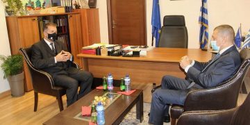 Συνάντηση Δημάρχου Αμυνταίου Άνθιμου Μπιτάκη με τον πρ. Υφυπουργό Εθν. Άμυνας Αλικιβιάδη Στεφανή