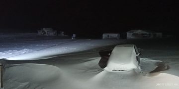 Αρκετό χιόνι έπεσε τη νύχτα και στο Χ/Κ της Βασιλίτσας