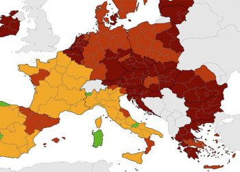 ECDC – Στο «κόκκινο» όλη η Ελλάδα [χάρτες]
