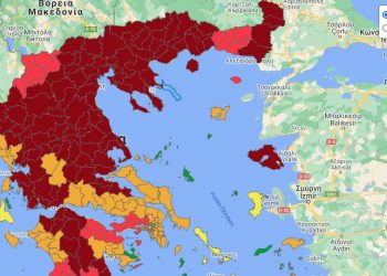 Ο νέος εμβολιαστικός χάρτης και τα ποσοστά ανά ΠΕ στη Δ. Μακεδονία