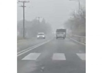 Έντονη χιονόπτωση στα Κοίλα Κοζάνης (βίντεο)