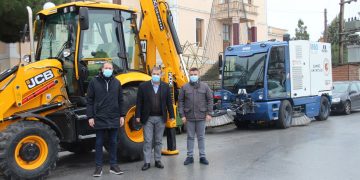 Παραλαβή από το Δήμο Αμυνταίου δύο νέων μηχανημάτων, δωρεά της εταιρίας TAP