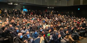 Ο Νίκος Ανδρουλάκης στην κατάμεστη Αίθουσα Τέχνης Κοζάνης- Φώτο- VIDEO