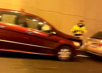 Τροχαίο ατύχημα μέσα σε τούνελ στην Εγνατία Οδό