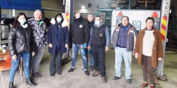 Στο Αμαξοστάσιο της Περιφερειακής Ενότητας Καστοριάς η Αντιπεριφερειάρχης Δέσποινα Κοζατσάνη