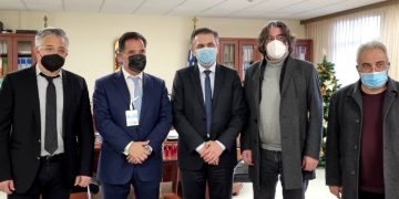 Συνάντηση Ά. Γεωργιάδη με δημάρχους Βοΐου, Σερβίων, Βελβεντού: “Αναγκαίο το φυσικό αέριο-Χρηματοδότηση μέσω ΕΣΠΑ”